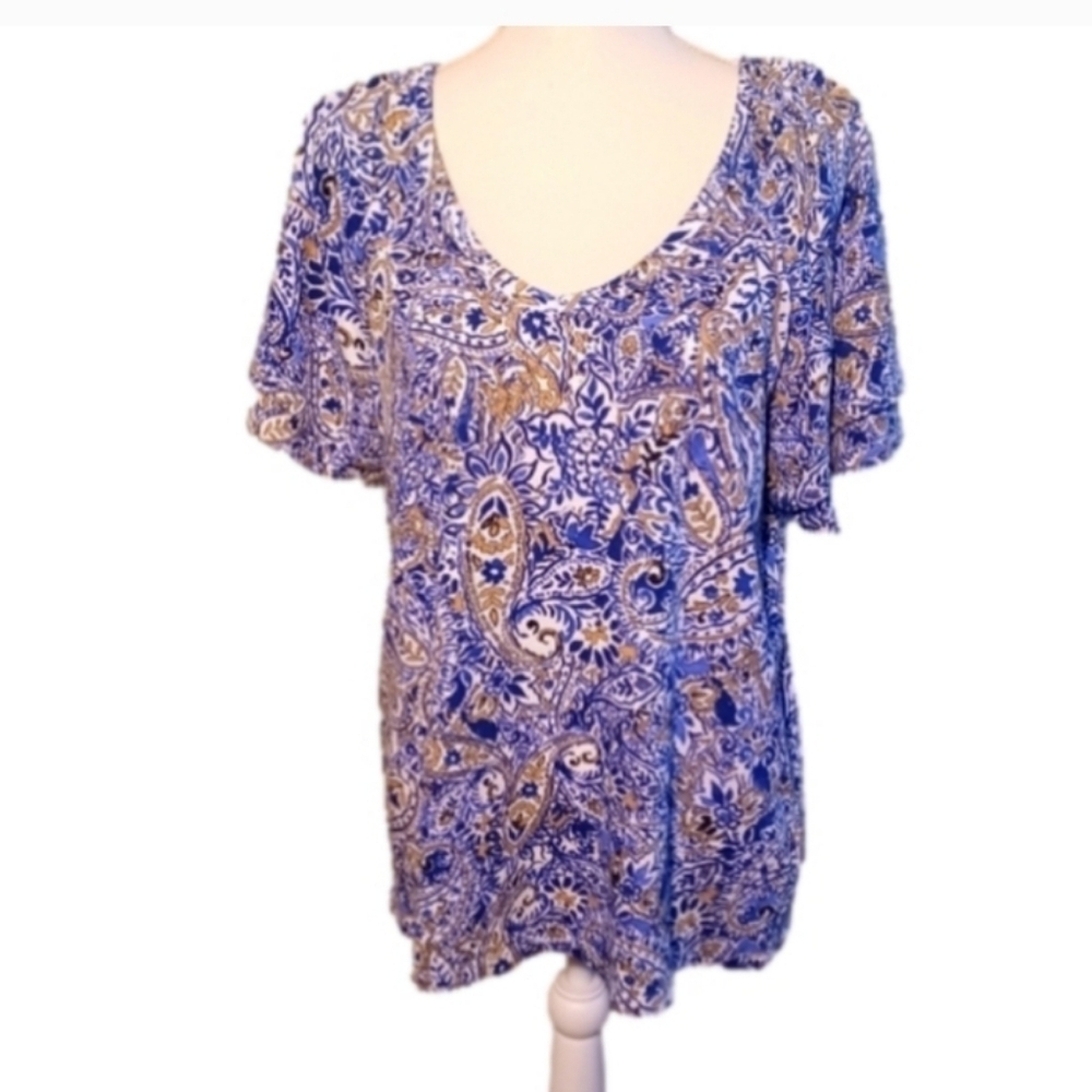 Talbots blouse & Rafaella blouses size XL - Picture 5 of 9